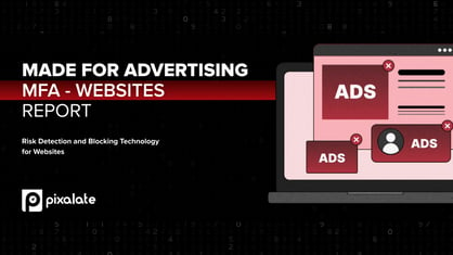 AFAC Made for Advertising (MFA) Websites Report - Landing page cover