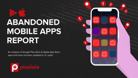 Abandoned Mobile Apps Report Landing Page Cover