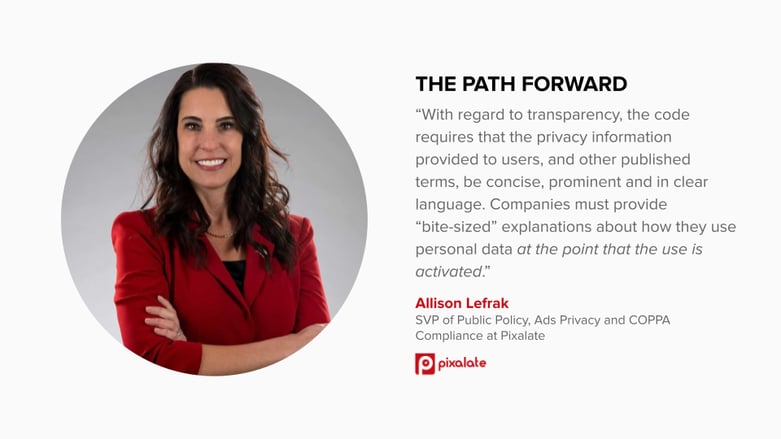 Allison Lefrak Path Forward ICO children privacy
