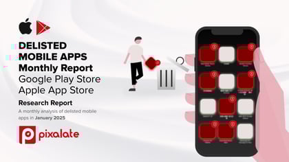 Delisted Mobile Apps Report - January 2025 email cover