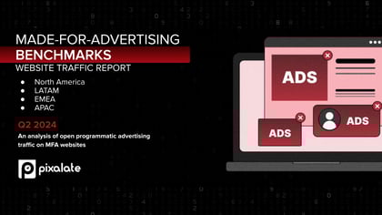 Made for Advertising (MFA) Websites Benchmarks Report - Q2 2024 - email and blog cover