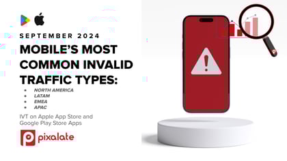 Mobiles Most Common Invalid Traffic Types - September 2024 - email and blog cover