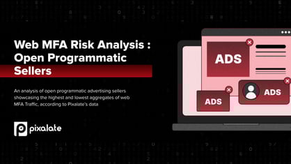 Programmatic Sellers & Web MFA Report - landing page cover
