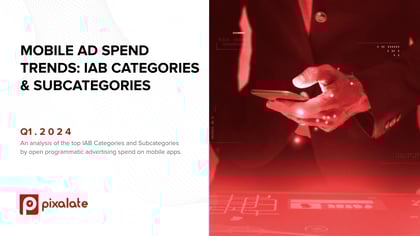 Q1 2024 - IAB Categories Ad Spend Trends blog and email cover