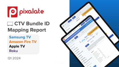 Q1 2024 CTV Bundle ID Mapping Report - email and blog cover 