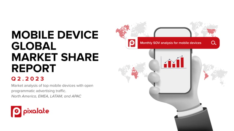 Q2 2023 Mobile Device Global Market Share Report Cover