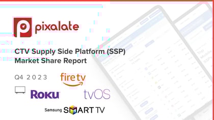 Q4 2023 CTV SSP Global Market Share Report cover