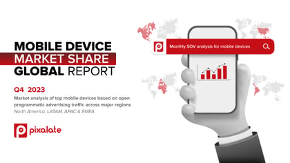 Q4 2023 Mobile Device Global Market Share Report Cover
