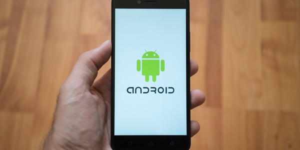 android-device-holding