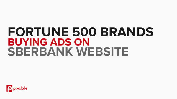 fortune 500 brands buying ads on sberbank website