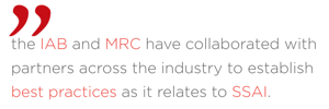iab-mrc-ssai-industry-standards