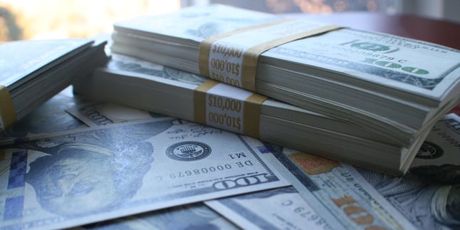 money-piles
