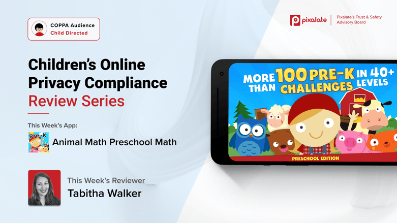 COPPA Manual Review Series Animal Math Preschool Math