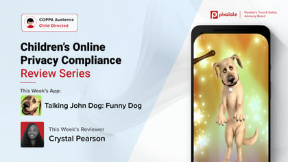 COPPA Manual Review Talking John Dog_ Funny Dog