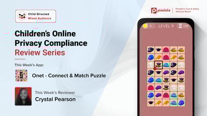 COPPA Manual Reviews - Onet - Connect & Match Puzzle