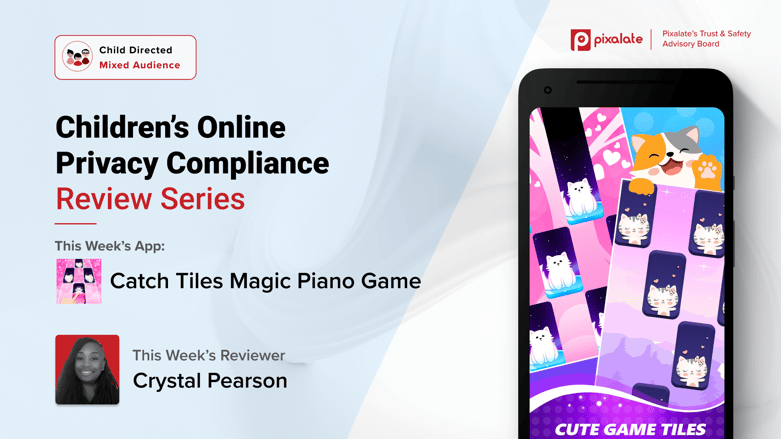 COPPA Manual Reviews Catch Tiles Magic Piano Game