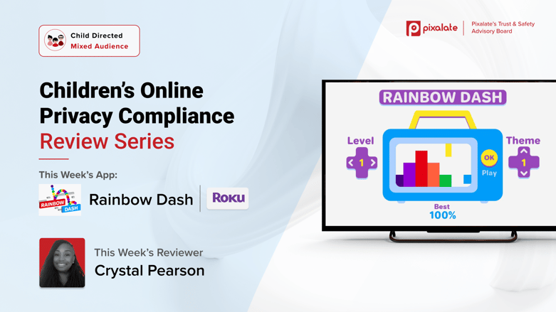 COPPA Manual Reviews Rainbow Dash