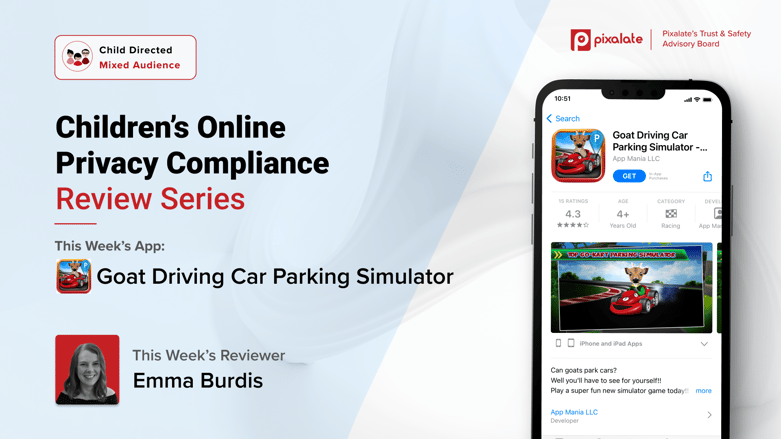 Children’s Online Privacy Compliance Review Series_Goat Driving Car Parking Simulator