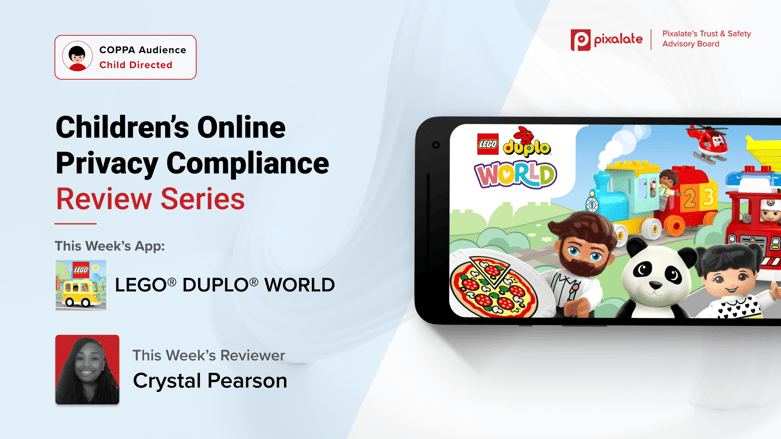 Children’s Online Privacy Compliance Review Series_LEGO® DUPLO® WORLD