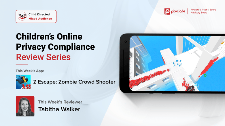 Children’s Online Privacy Compliance Review Series_Z Escape_ Zombie Crowd Shooter