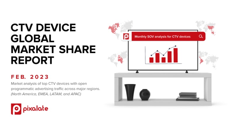 FEBRUARY 2023 CTV DEVICE MARKET SHARE REPORT COVER