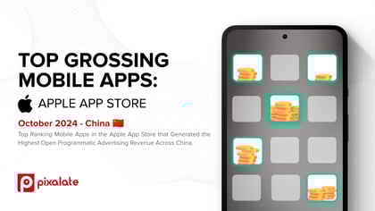October 2024 Top Grossing Mobile Apps - iOS - China