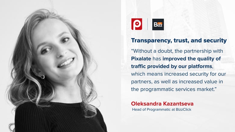 Oleksandra Kazantseva, Head of Programmatic at BizzClick