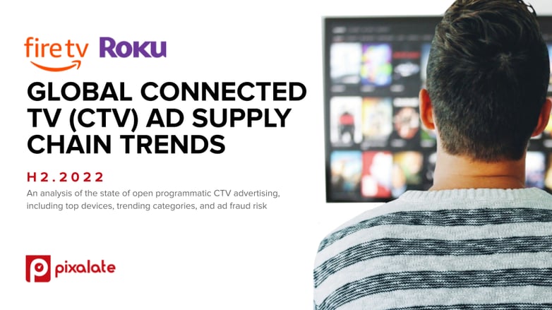 Pixalate - H2 2022 CTV Ad Supply Chain Trends Report cover image-1