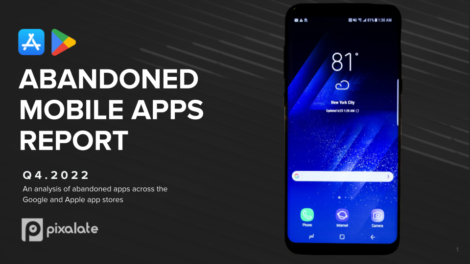 Pixalate - Q4 2022 Abandoned Mobile Apps Report