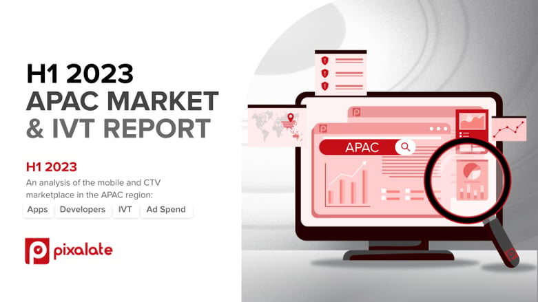 Pixalates H1 2023 APAC Market Report + IVT Cover