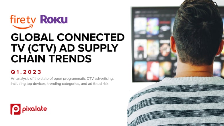 Q1 2023 CTV Ad Supply Chain Trends Report Cover