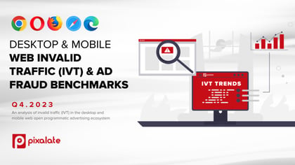 Q4 2023 IVT Benchmark Report - Desktop and Mobile Web cover