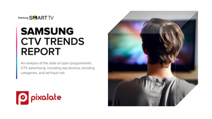 Samsung CTV Trends Report non-dated cover
