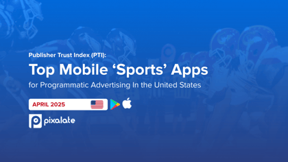 USA - Publisher Trust Index - Top Sports Apps - April 2025