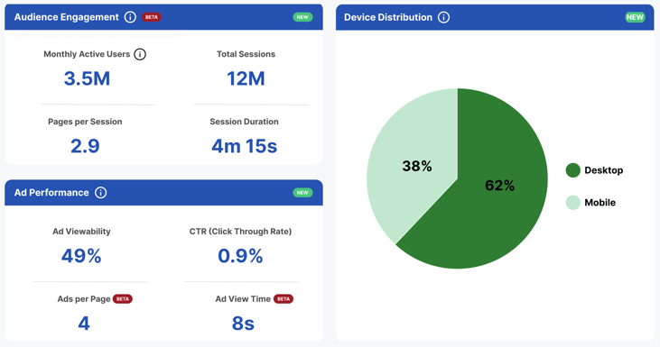 Website Audience Engagement Metrics