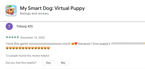 com.kiwigo.mysmartdog1.free reviews