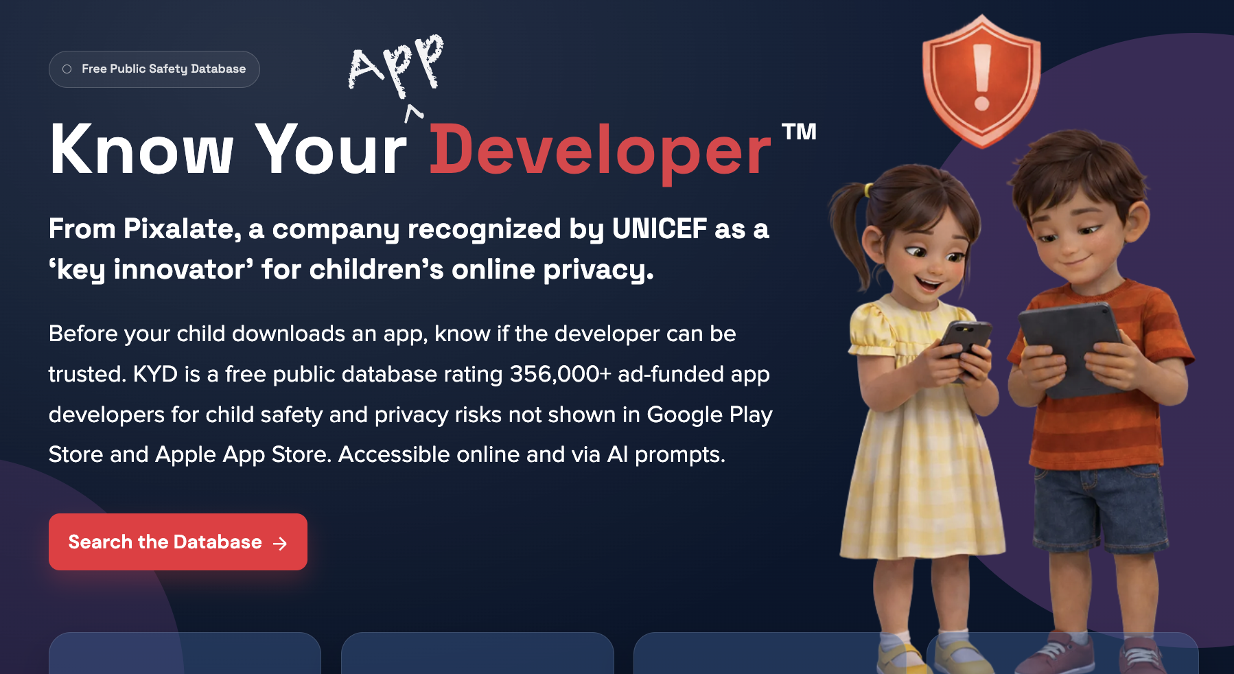Pixalate Introduces Apple & Google App Store Watchdog Database (KYD); Children's Online Safety Ratings For Parents, Schools to Flag Developers Sharing Precise Geolocation or Lacking Parental Consent