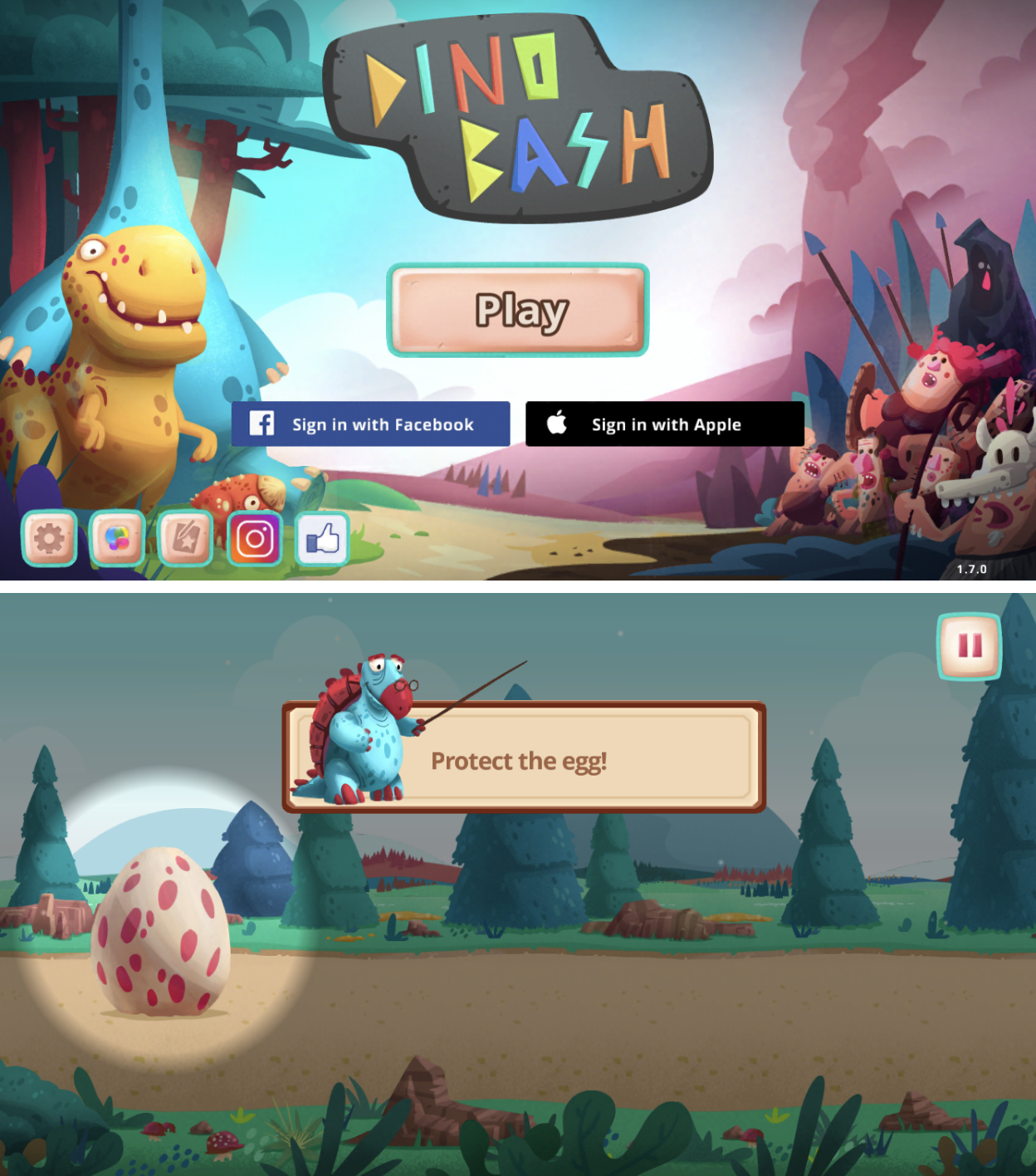 Dino Bash - Defend & Fight on the App Store